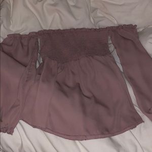 Off the shoulder top